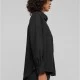 Дамска риза в черен цвят Urban Classics Ladies Linen Mixed Oversized, Жилетки - Hoodstyle.bg