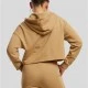 Дамски къс суичър Urban Classics Terry Hoodie unionbeige, Суичъри - Hoodstyle.bg