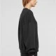 Дамска блуза Urban Classics Terry Crewneck black, Блузи - Hoodstyle.bg
