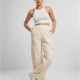 Дамски карго панталони Urban Classics Terry Sweat Pants whitesand, Панталони - Hoodstyle.bg