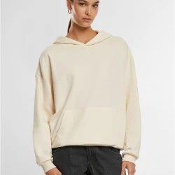 Дамски суичър в цвят пясък Urban Classics Terry Oversized