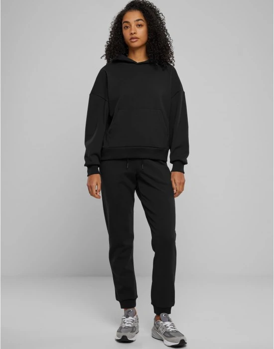 Дамски суичър в черно Urban Classics Ladies Cozy Oversized, Суичъри - Hoodstyle.bg
