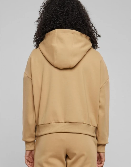 Дамски суичър в кафяво Urban Classics Ladies Cozy Oversized, Суичъри - Hoodstyle.bg