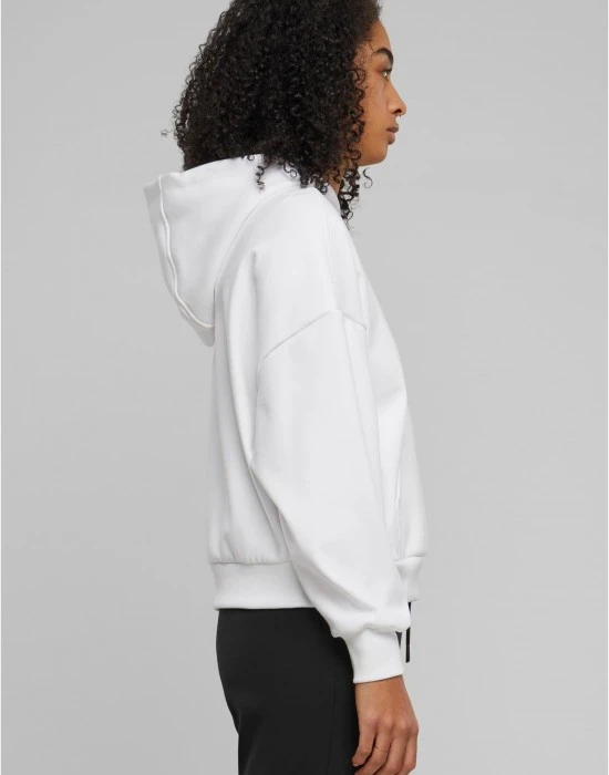Дамски суичър в бяло Urban Classics Ladies Cozy Oversized, Суичъри - Hoodstyle.bg