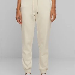 Дамско долнище в цвят екрю Urban Classics Ladies Cozy Sweatpants