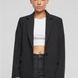 Дамски блейзър в черен цвят Urban Classics Ladies Basic Blazer 