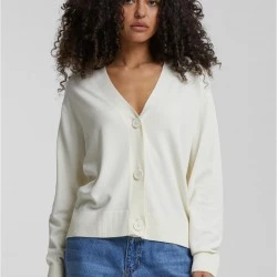 Дамска жилетка в цвят пясък Urban Classics Knitted