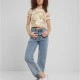 Дамска къса тениска в камуфлажен цвят Urban Classics Ladies Cropped Camo Tee