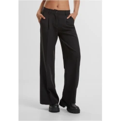 Дамски панталон в черно Urban Classics Trousers 