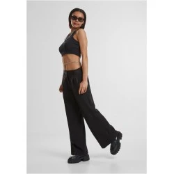Дамски панталон в черно Urban Classics Trousers 