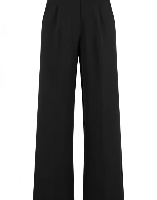 Дамски панталон в черно Urban Classics Trousers, Панталони - Hoodstyle.bg