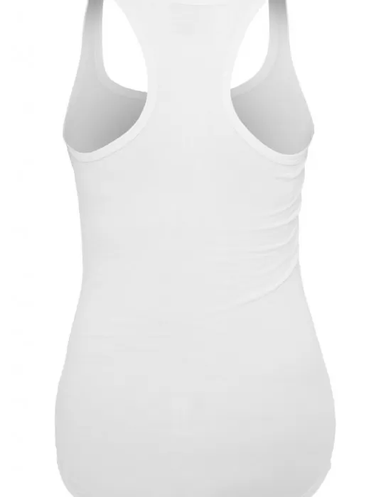 Дамски потник Urban Classics Jersey в бял цвят, Топове - Hoodstyle.bg