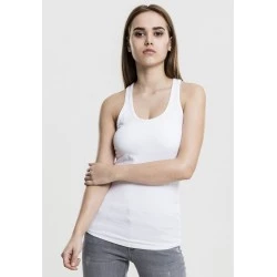 Дамски потник Urban Classics Jersey в бял цвят