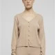 Дамска жилетка в бежово Urban Classics Rib, Жилетки - Hoodstyle.bg