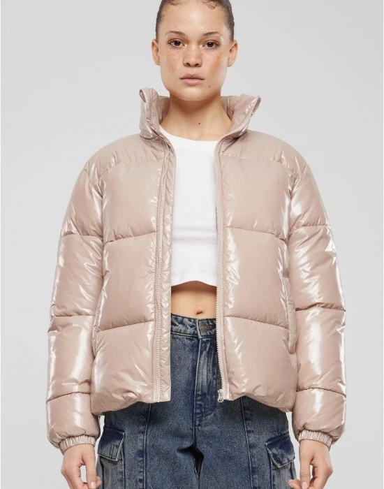 Дамско яке в розово Urban Classics, Якета - Hoodstyle.bg