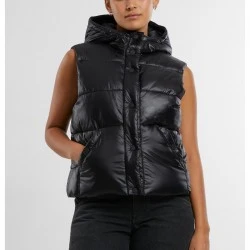Дамска къса грейка в черно Urban Classics