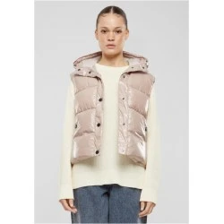 Дамска къса грейка в розово Urban Classics 