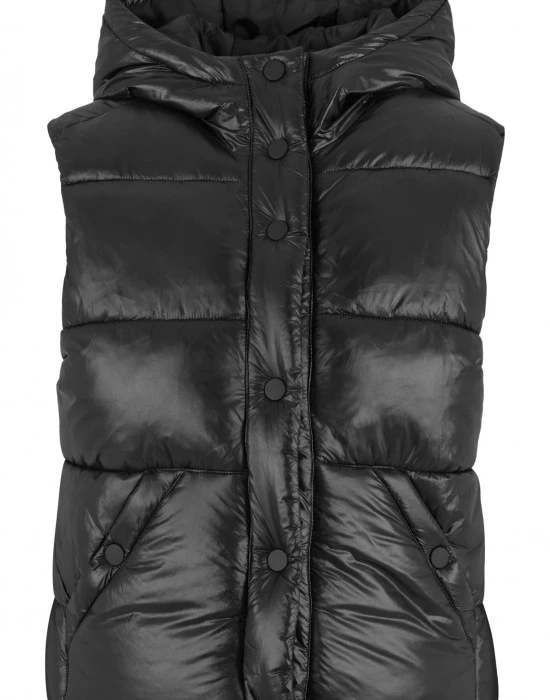 Дамска къса грейка в черно Urban Classics, Якета - Hoodstyle.bg