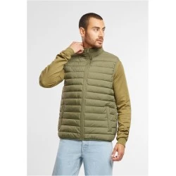 Мъжка грейка в цвят маслина Urban Classics Basic Vest