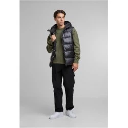 Грейка Recycled Hooded Puffer Vest black XXL