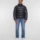 Мъжко Пухено Яке Recycled Zip neck Puffer Jacket black XXL