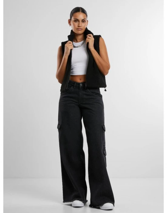 Грейка Ladies Short Sherpa Vest black XXL