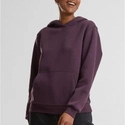 Суичър Ladies Fluffy Hoody plumpurple XXL