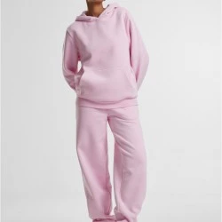 Суичър Ladies Fluffy Hoody softpink XXL