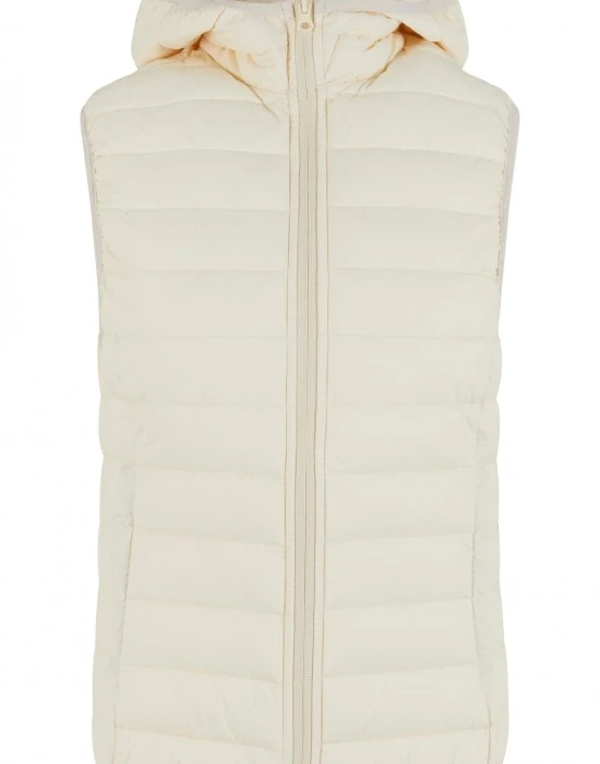 Дамска грейка в цвят пясък Urban Classics Puffer Vest, Жилетки - Hoodstyle.bg