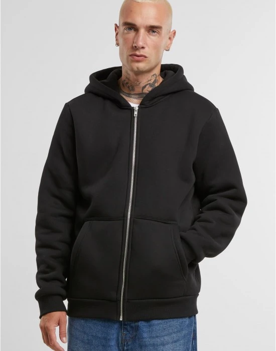 Суичър Bonded Sherpa Zip Hoody black XXL