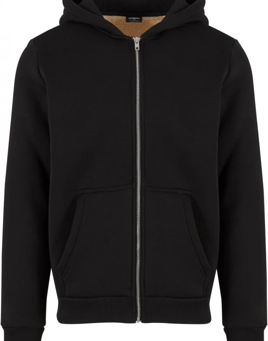 Суичър Bonded Sherpa Zip Hoody black XXL