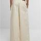 Дамски Дънки Ladies Wide Leg Light Denim Pants whitesand 29
