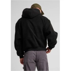 Мъжки суичър в черно Urban Classics Oversized Teddy