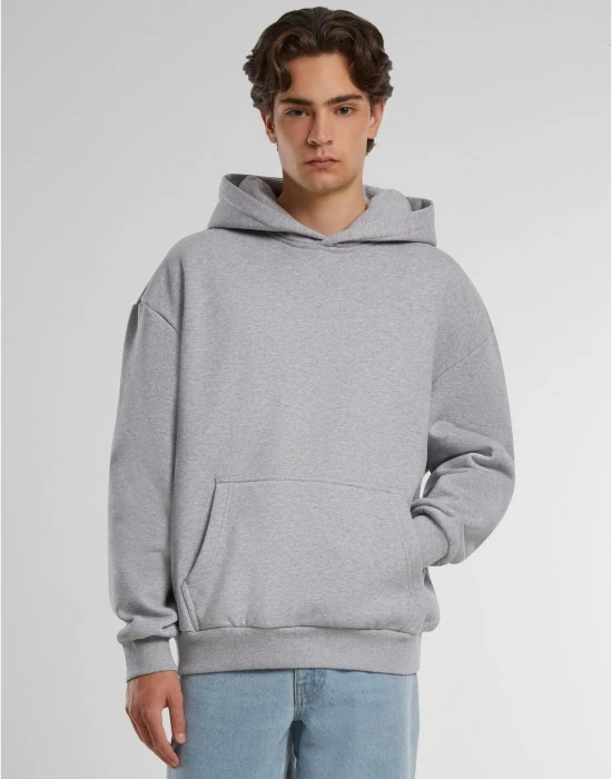 Мъжки суичър Urban Classics Oversized heathergrey, Суичъри - Hoodstyle.bg