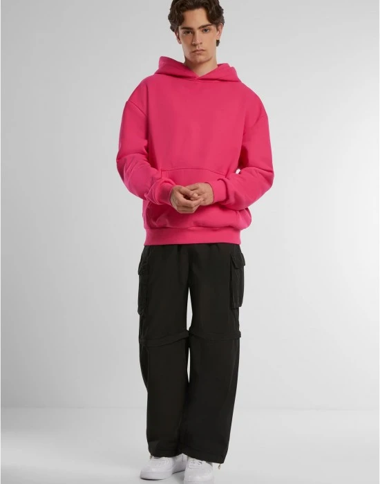 Мъжки суичър Urban Classics Oversized hibiskuspink, Суичъри - Hoodstyle.bg