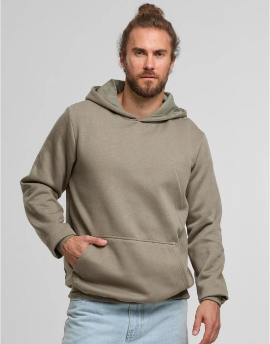 Суичър Basic Essential Hoody paleolive XXL