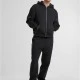 Fluffy Zip Hoody black XXL