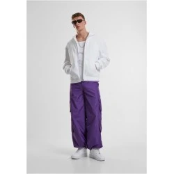 Fluffy Zip Hoody white XXL