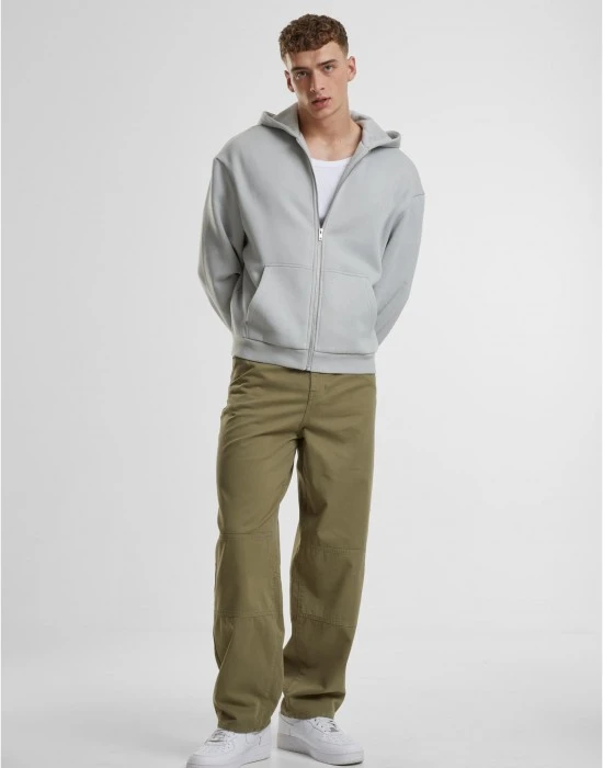 Fluffy Zip Hoody lightasphalt XXL