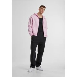 Fluffy Zip Hoody softpink XXL