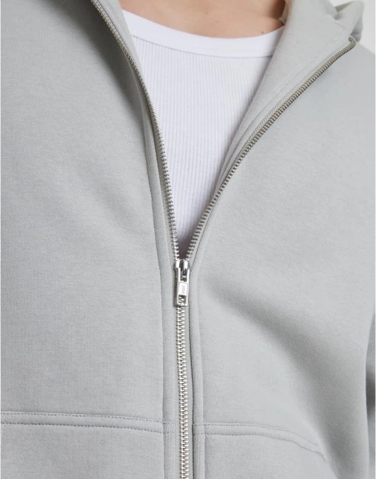 Fluffy Zip Hoody lightasphalt XXL