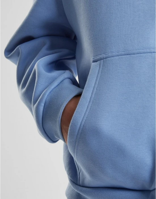 Fluffy Zip Hoody powderblue XXL