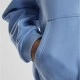 Fluffy Zip Hoody powderblue XXL