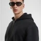 Fluffy Zip Hoody black XXL