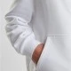 Fluffy Zip Hoody white XXL