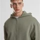 Fluffy Zip Hoody paleolive XXL