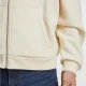 Fluffy Zip Hoody whitesand XXL