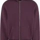 Fluffy Zip Hoody plumpurple XXL