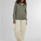 Суичър Ladies Fluffy Zip Hoody paleolive XXL