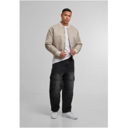 Мъжко Бомбър Яке Racer Bomber Jacket chalkdust XXL